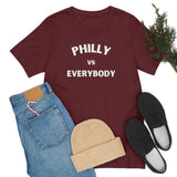 Philly vs Everybody Jersey Short Sleeve Tee