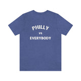 Philly vs Everybody Jersey Short Sleeve Tee