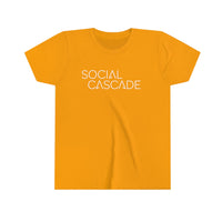 Social Cascade Youth Short Sleeve Tee