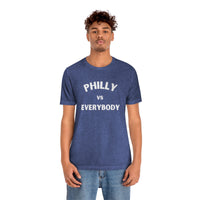 Philly vs Everybody Jersey Short Sleeve Tee