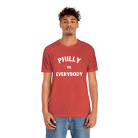 Philly vs Everybody Jersey Short Sleeve Tee